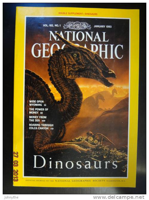 National Geographic Magazine January 1993 - Science