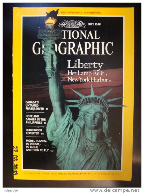 National Geographic Magazine July 1986 - Wetenschappen