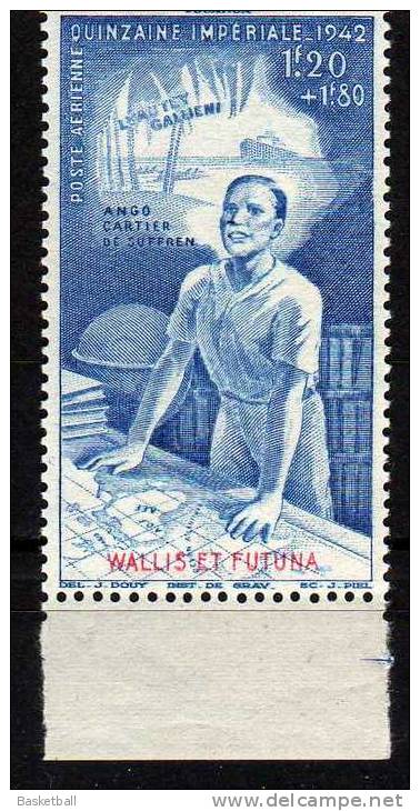 Quinzaine Impériale- Wallis Et Futuna Aérien 3 - 1942 - Unused Stamps