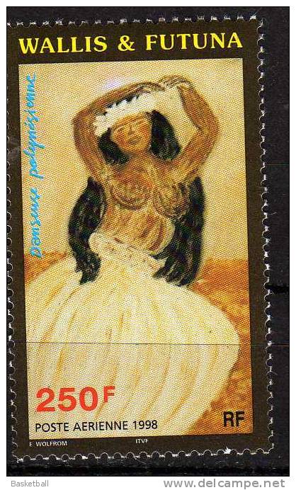 Danseuse Polynésienne - Wallis Et Futuna Aérien 207 NMH 1998 - Ungebraucht