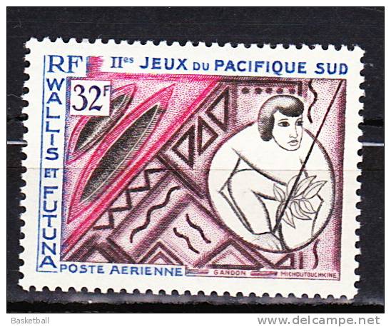 Jeux Du Pacifique Sud- Wallis Et Futuna Aérien 29- 1966 - Neufs