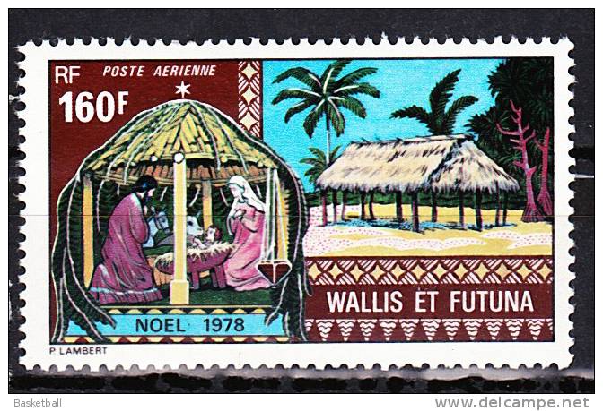 Noël- Wallis Et Futuna Aérien 85- 1978 - Ungebraucht