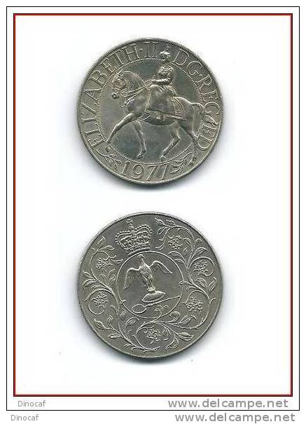 Queen Elizabeth II Silver Jubilee Crown Coin - 1977 - In Barclays Sleeve - Monarchia/ Nobiltà