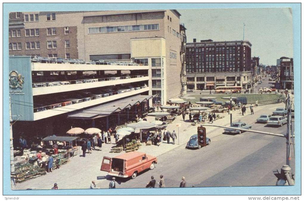 CANADA-HAMILTON-central Market-market Square-1969-used - Hamilton