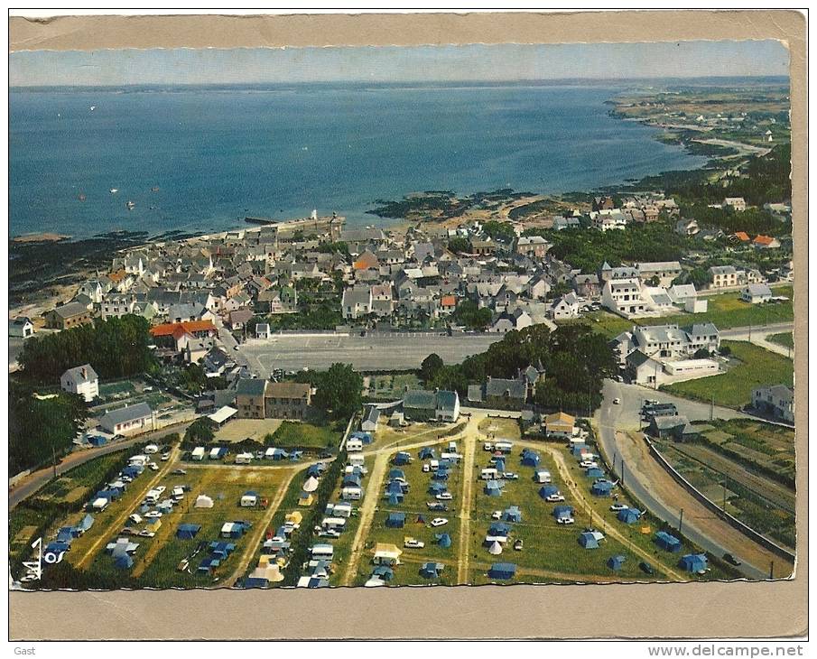 44  PIRIAC   VUE  GENERALE   SUR  LE CAMPING   LE BOURG   ET  LA  COTE - Piriac Sur Mer