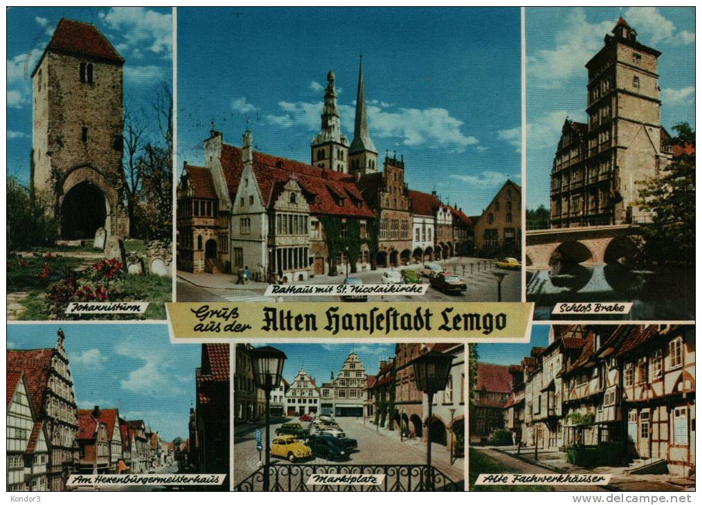 Hansestadt Lemgo. Mehrbildkarte - Lemgo