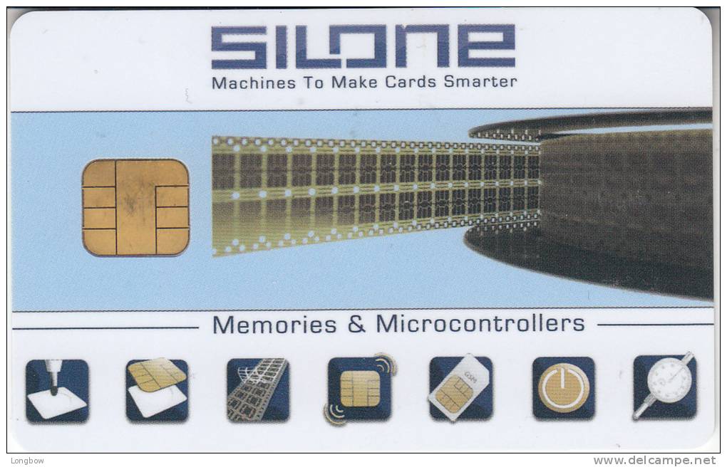 SILONE CARD CHIP - Memories & Microcontrollers - Ohne Zuordnung