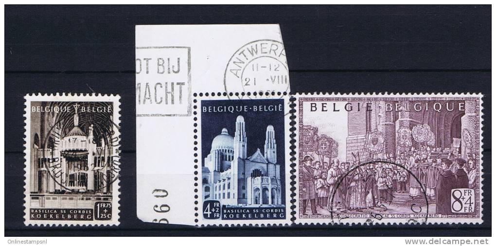 Belgium: OBP 876-878 Used Obl. - Gebraucht