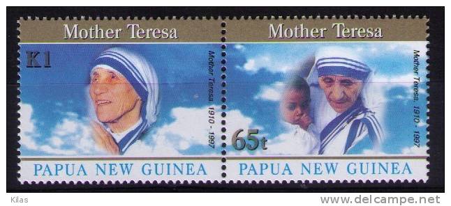 PAPUA NEW GUINEA   Mother Theresa - Mère Teresa