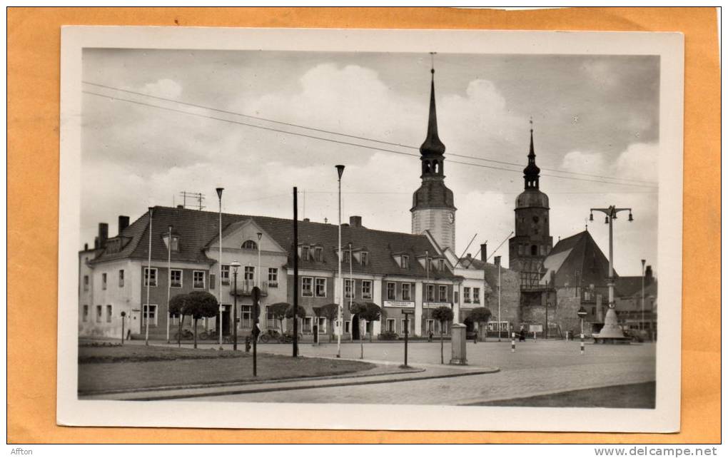Spremberg Marktplatz OLd Postcard - Spremberg