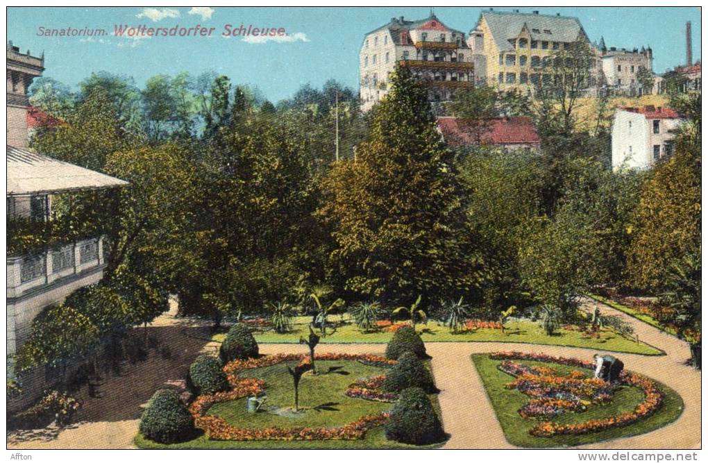 Woltersdorfer Schleuse Old Postcard - Woltersdorf