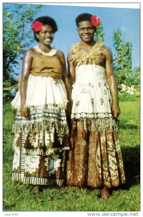 (045) Fidji - Fiji Traditional Dresses - Fidschi