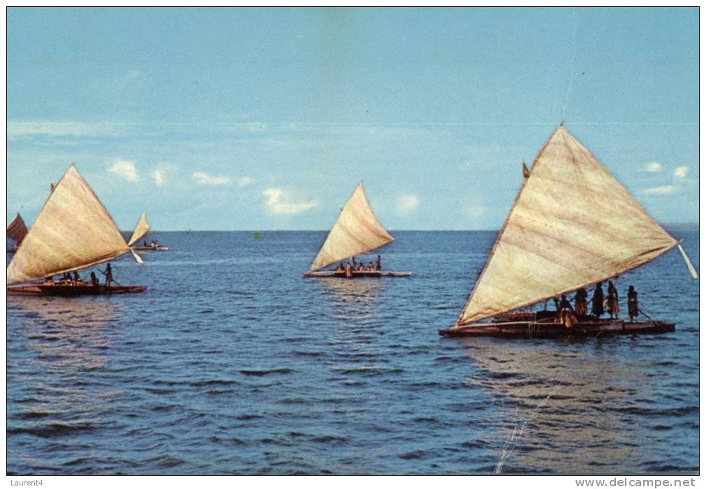 (045) Fidji - Fiji Traditional Boats Takias - Fidschi