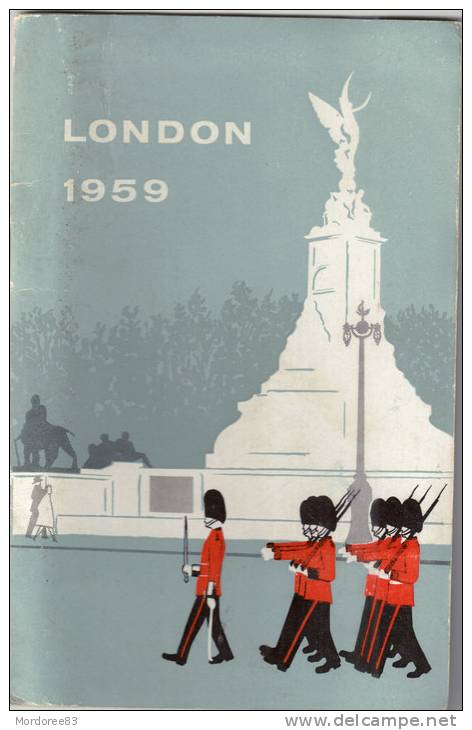 LONDON 1959 A VISITOR S GUIDE 40 PAGES - Europe