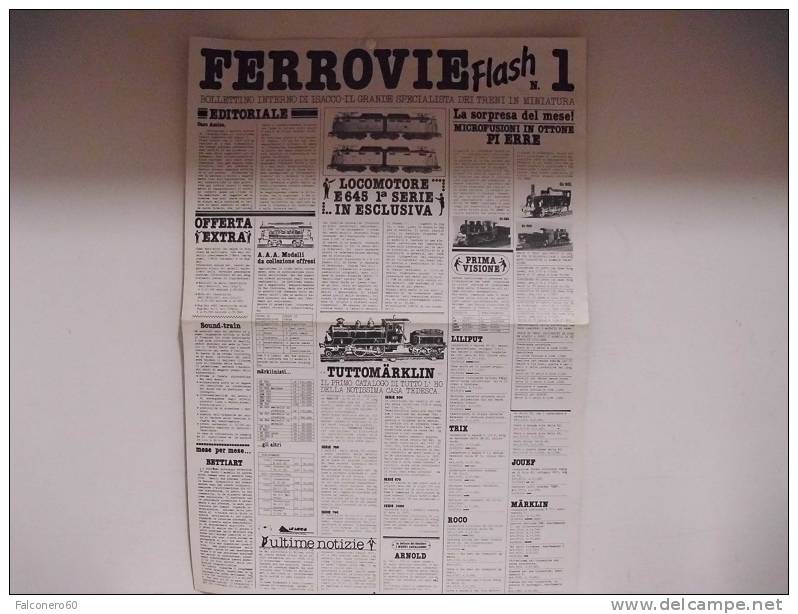 FERROVIE  FLASH /  N°1 - Other & Unclassified