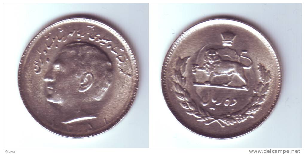 Iran 10 Rials 1971 (1351) - Irán