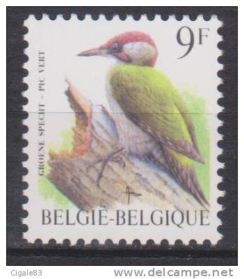 Belgique N° 2778 *** Oiseaux-Buzin - Pic Vert - 1998 - 1985-.. Vogels (Buzin)