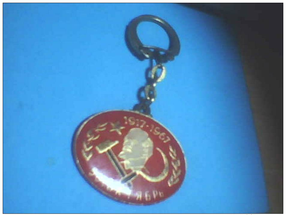 1917-1967 50ème Anniversaire De L'urss - Key-rings