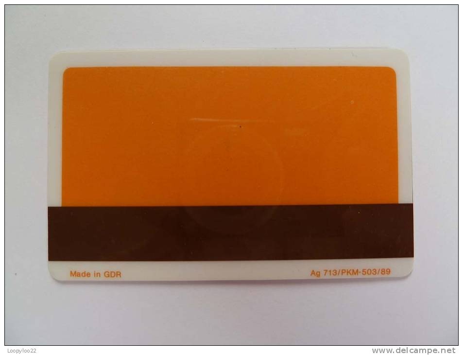 BULGARIA - S5 - BTC - Service Card - 1989 - 2500ex - Used - Rare - Bulgarie