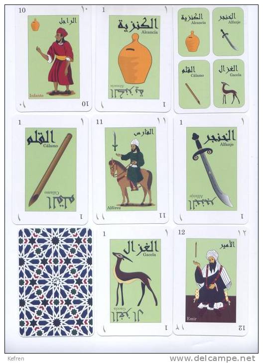 BARAJA ESPAÑOLA, PLAYING CARDS DECK, ANDALUSI - Cartes à Jouer Classiques