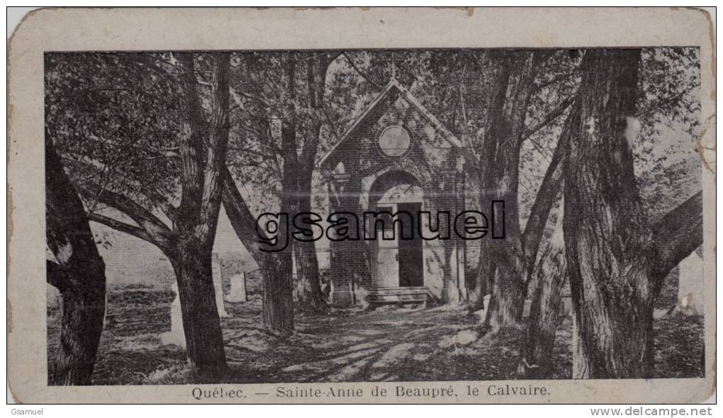 Canada. - Quebec - Sainte Anne De Beaupré, Le Calvaire . (Format De La Carte  14 Cm Par 8 Cm Environ) - (voir Scan) - Ste. Anne De Beaupré