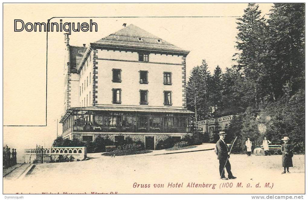 Gruss Von Hotel Altenberg   Animé - Münstertal