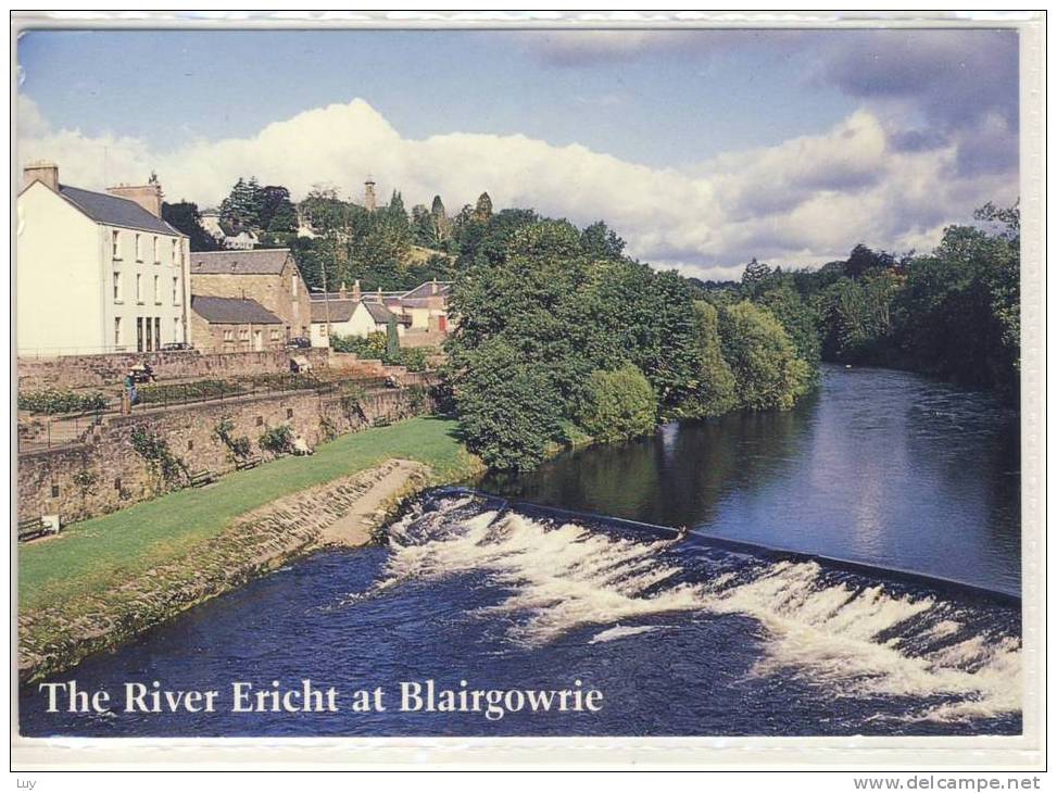 River ERICHT At BLAIRGOWRIE, Perthshire - Perthshire