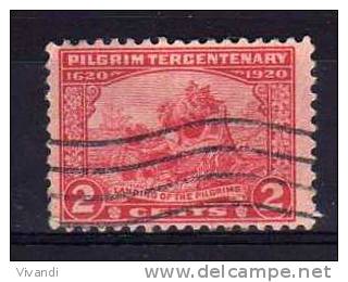 USA - 1920 - 2 Cents Tercentenary Of Landing Of Pilgrim Fathers - Used - Used Stamps