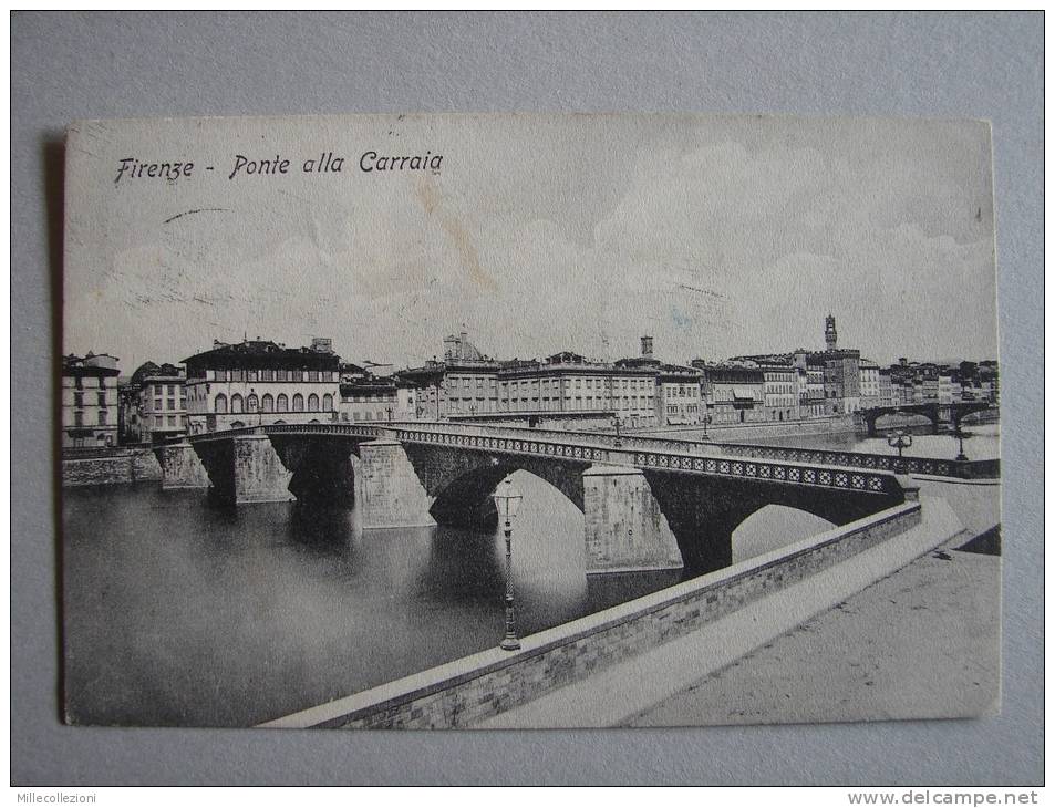 Fi1302)  Firenze - Ponte Alla Carraia - Firenze