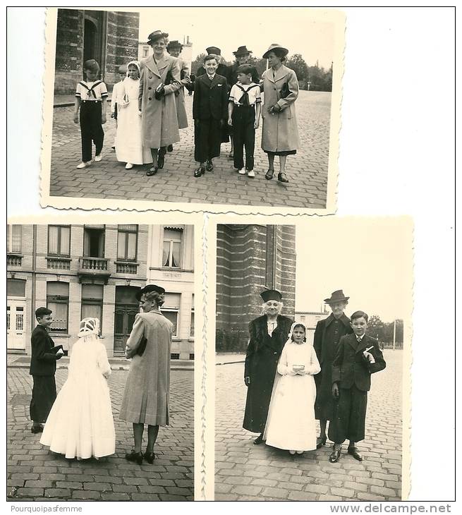 BOECHOUT Sortie De L´église Des Communiants Très Animée 1941 - Boechout