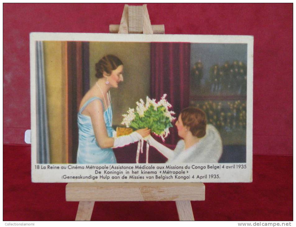 Princesse Astrid,Assistance Médicale 1935,Chocolat Belge Côtes D´Or,3éme Série N°18 - Côte D'Or