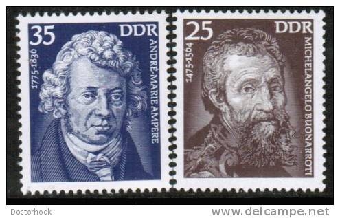 GERMAN DEMOCRATIC REPUBLIC    Scott #  1625-9**  VF  MINT NH - Unused Stamps