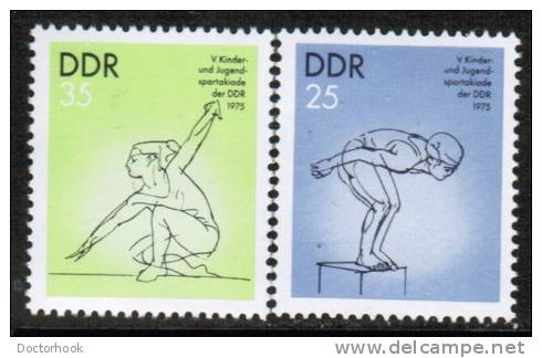 GERMAN DEMOCRATIC REPUBLIC    Scott #  1665-8**  VF  MINT NH - Unused Stamps