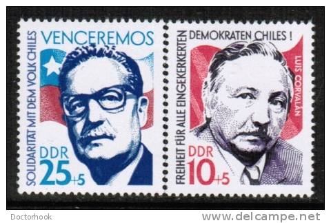 GERMAN DEMOCRATIC REPUBLIC    Scott #  B 174-5**  VF  MINT NH - Unused Stamps