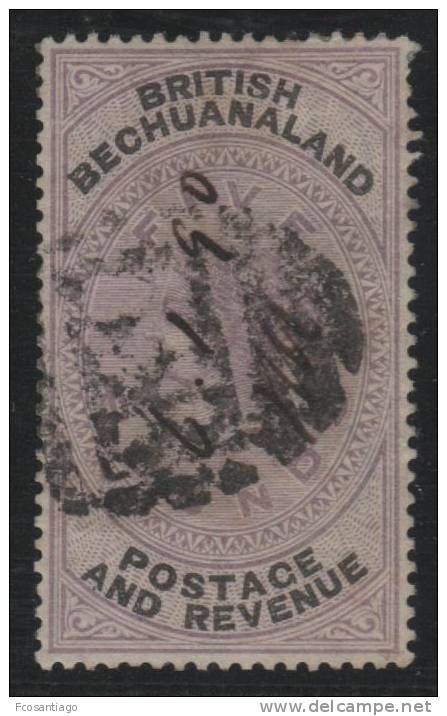 BECHUANALAND 1887 - Yvert #22 - VFU - 1885-1895 Colonia Britannica