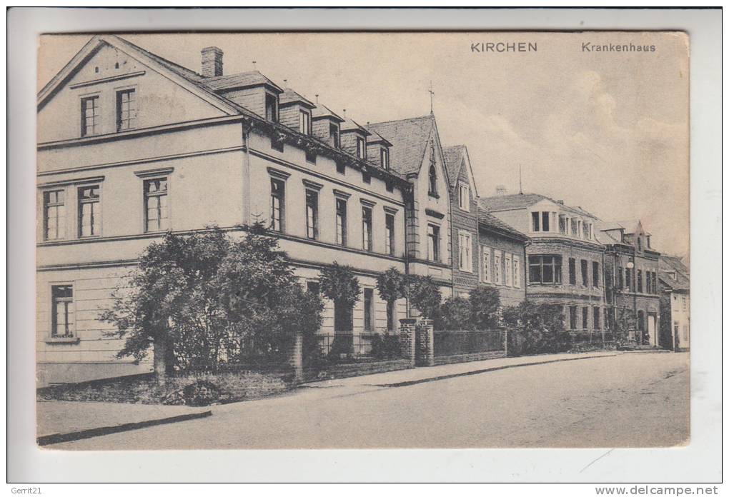 5242 KIRCHEN / SIEG, Krankenhaus 1911 - Kirchen