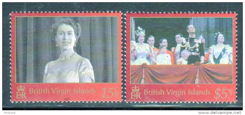 ILES  VIERGES - N° 983/984 **  (2003) - British Virgin Islands