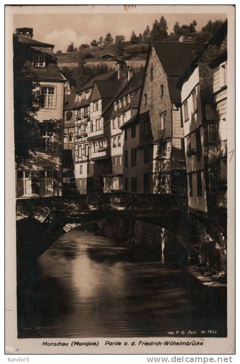 Monschau. Partie An Der Friedrich-Wilhelm-Brücke - Monschau