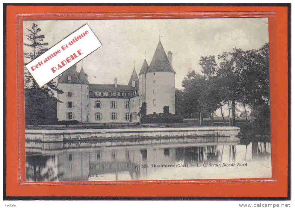 Carte Postale 18. Thaumiers Le Chateau Trés Beau Plan - Thaumiers