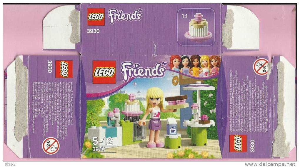 LEGO Carton BOX - No 3930  Friends - Stephanie Fun Cooking - Catálogos