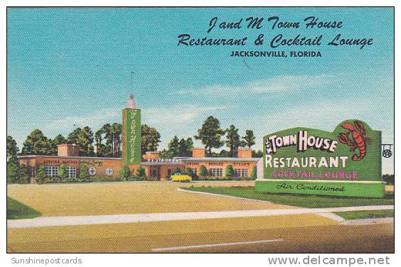 Florida Jacksonville J And M Town House Restaurant &amp; Cocktail Lounge - Jacksonville