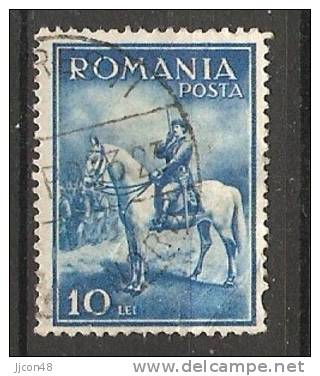 Romania 1932  King Karl II On Horse  (o) - Used Stamps