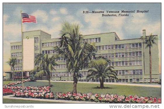 Florida Bradenton The Manatee Veterans Memorial Hospital - Bradenton