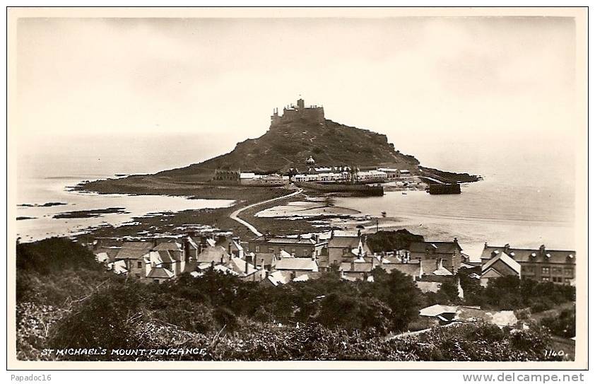 GB - Co - St Michael's Mount Penzance - Printed &amp; Published By Harvey Barton &amp; Son Ltd. N° 1140 - Autres & Non Classés