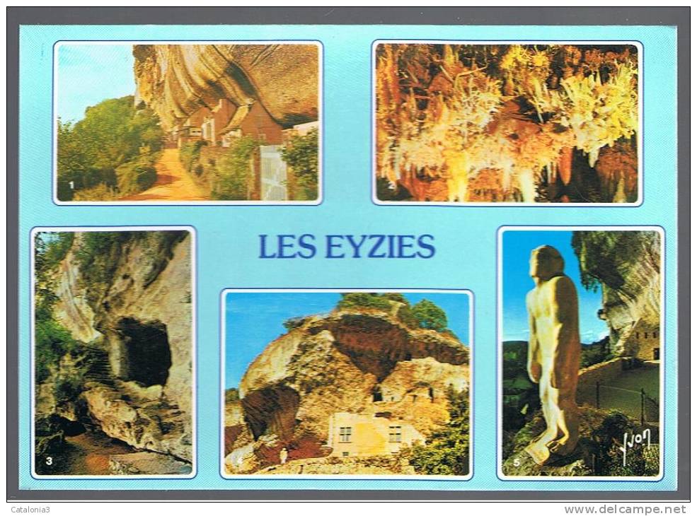 POSTAL - CARTE POSTALE - PERIGORD - Les Eyzies - Otros & Sin Clasificación