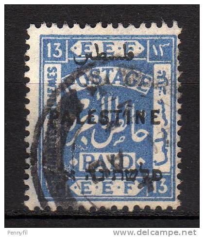 PALESTINE - 1922/28 YT 57 USED - Palästina