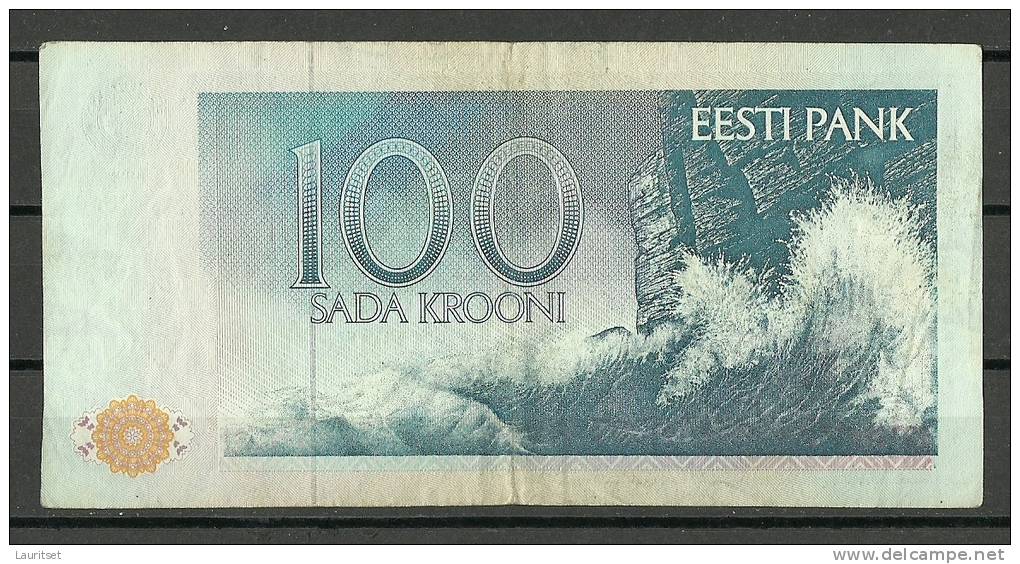 Estland Estonia Estonie 100 Krooni 1992 Banknote Used/gebraucht - Estonia