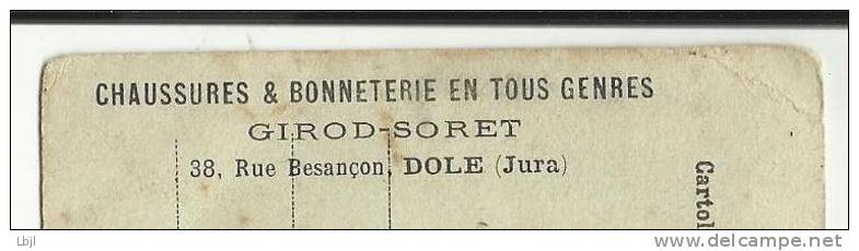 LA POSTE AU VENEZUELA , Carte Publicitaire " CHAUSSURES & BONNETERIE EN TOUS GENRES , GIROD-SORET , DOLE ( Jura ) " 1905 - Venezuela