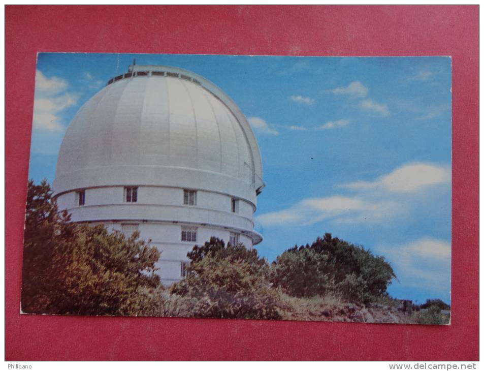 McDonald Observatory Fort Davis TX  Not Mailed    Ref 890 - Other & Unclassified