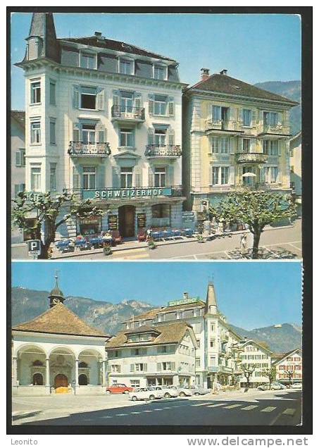 BRUNNEN Schwyz Hotel SCHWEIZERHOF Briefmarken ! 1982 - Autres & Non Classés